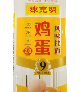 陈克明鸡蛋风味挂面800g