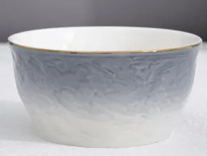 雅诚德水波石墨152mm永佳浮雕碗（6）