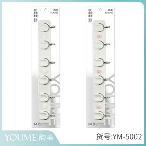 韵美1个装时尚六连钩强力粘钩