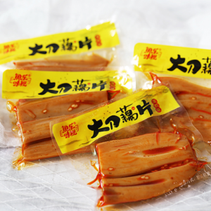 鱼乐味视大刀藕片黑鸭味