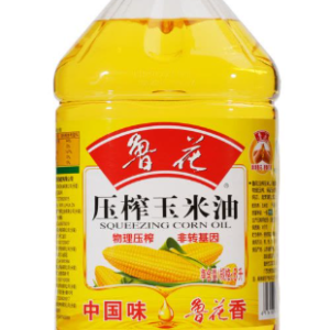 鲁花压榨玉米油5L