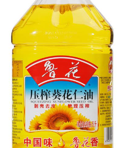 鲁花压榨葵花仁油5L