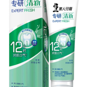 黑人专研清新牙膏120g