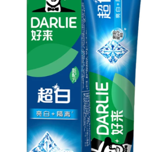 黑人牙膏超白薄荷