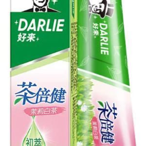 黑人茶倍健白茶牙膏